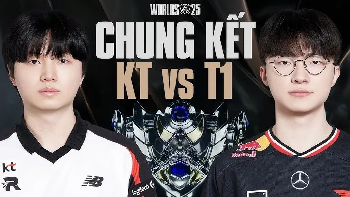 CKTG 2025: T1 vs KT – “Đại Chiến Viễn Thông” Làm Rung Chuyển LCK Và Toàn Thế Giới 11 CKTG 2025 - Đại chiến viễn thông T1 vs KT