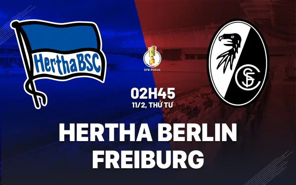 OK9 Nhận định Hertha Berlin vs Freiburg: Cuộc so tài chiến thuật tại Olympiastadion 2 Nhận định Hertha Berlin vs Freiburg